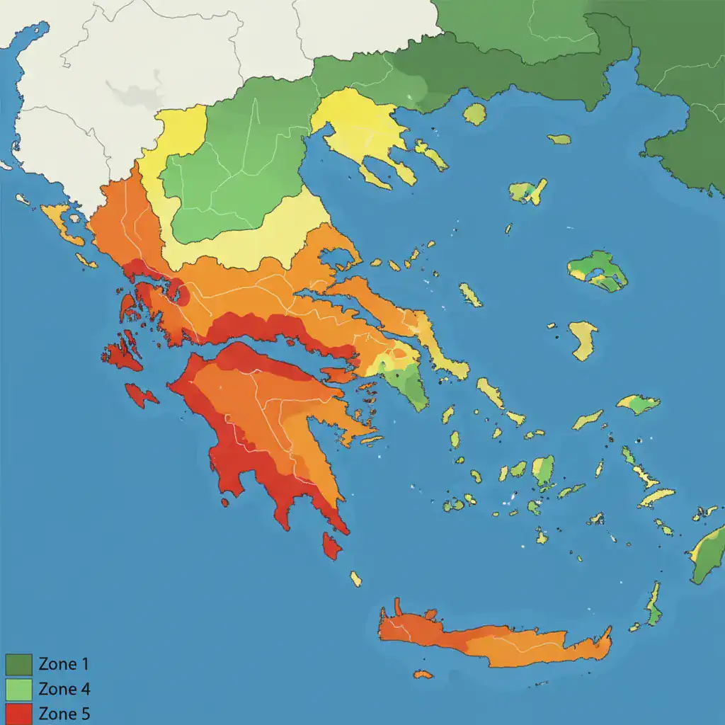 Ionian Islands Reclassified to Zone 5 in New Seismic Hazard Map ...